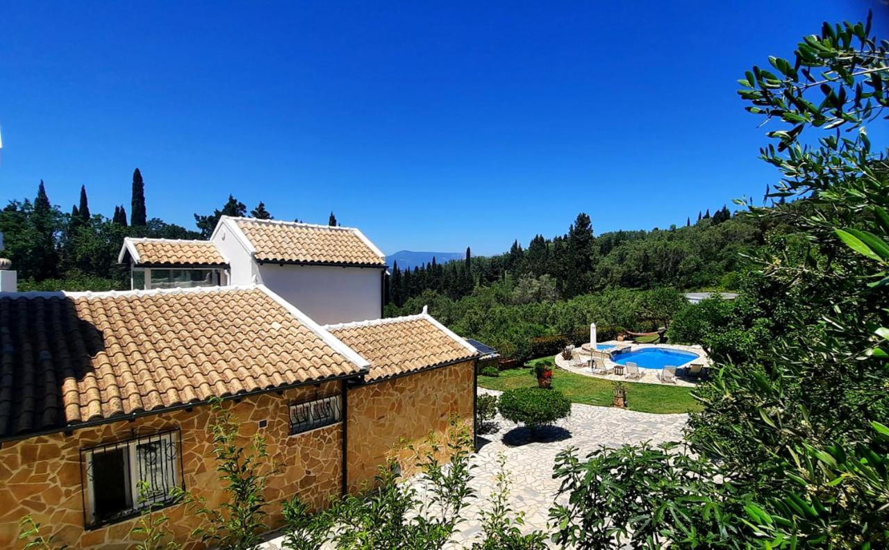 Villa Claire Corfu Achilleion Экстерьер фото