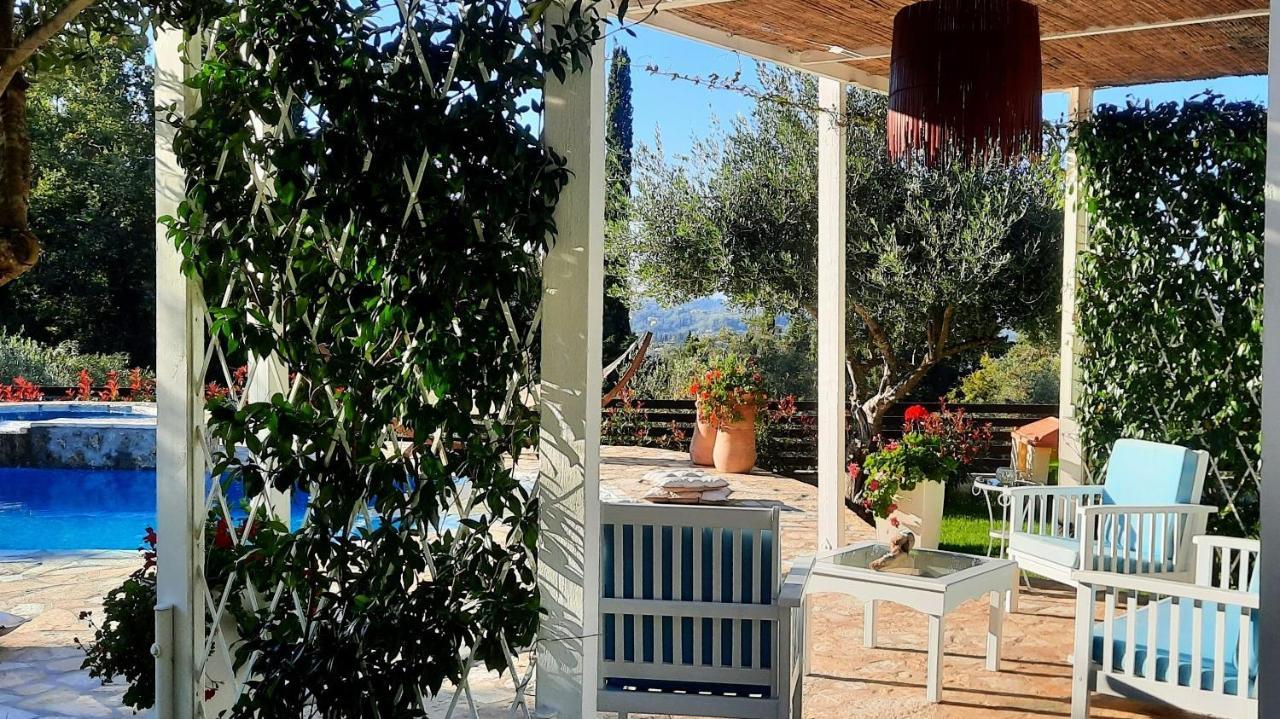 Villa Claire Corfu Achilleion Экстерьер фото